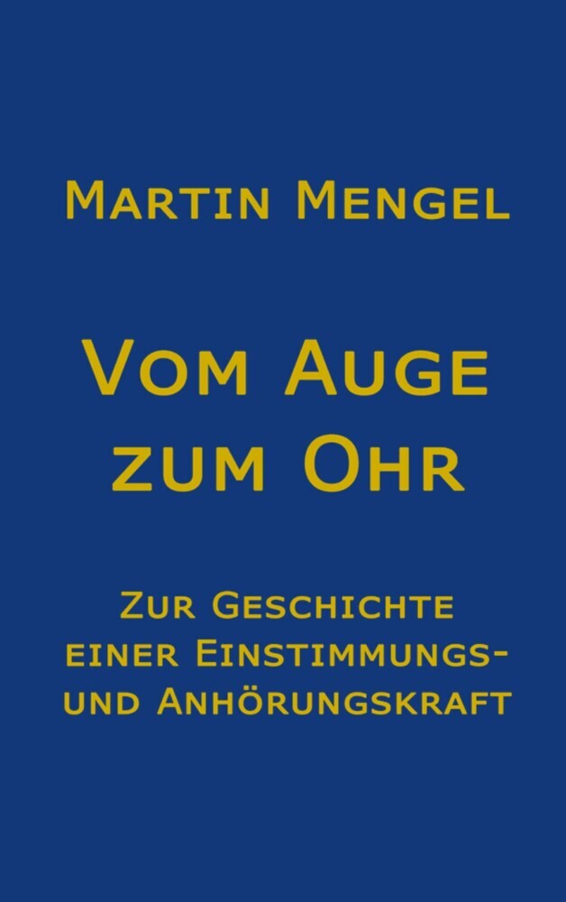 Vom Auge zum Ohr main product photo