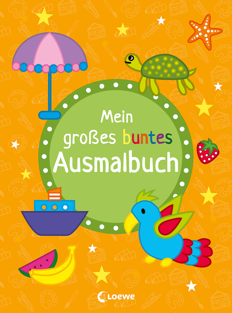 Mein großes buntes Ausmalbuch (Papagei) main product photo
