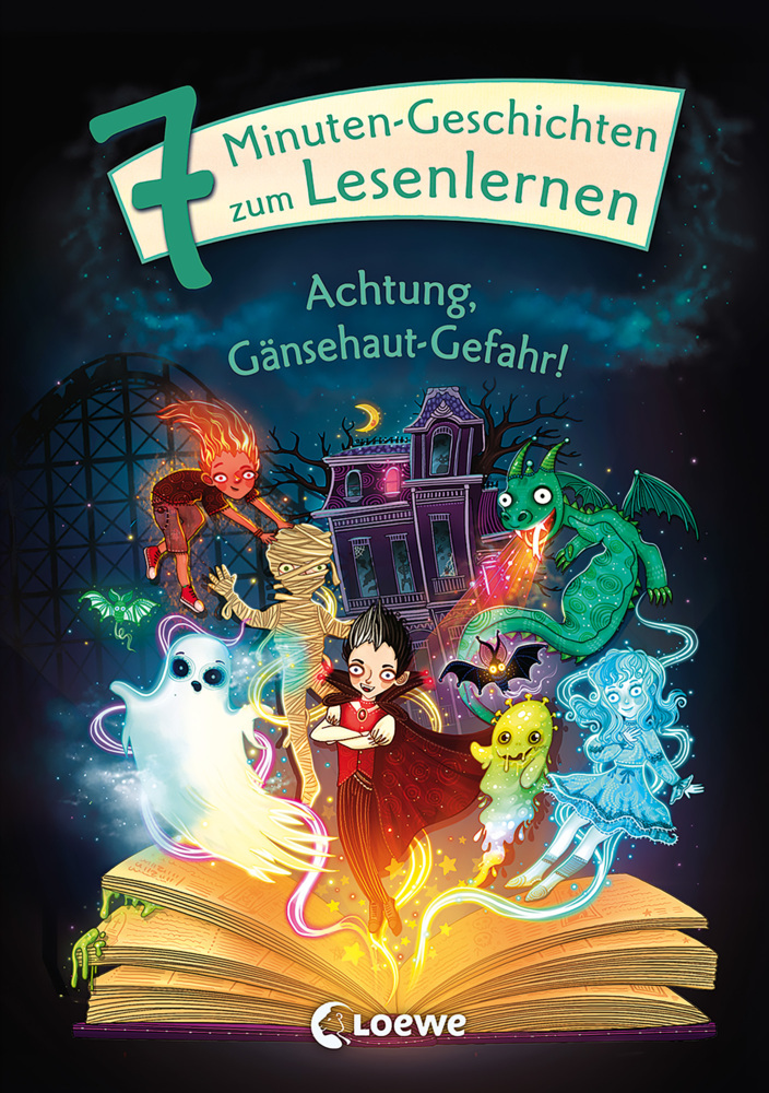Leselöwen - Das Original - 7-Minuten-Geschichten zum Lesenlernen - Achtung, Gänsehaut-Gefahr! main product photo