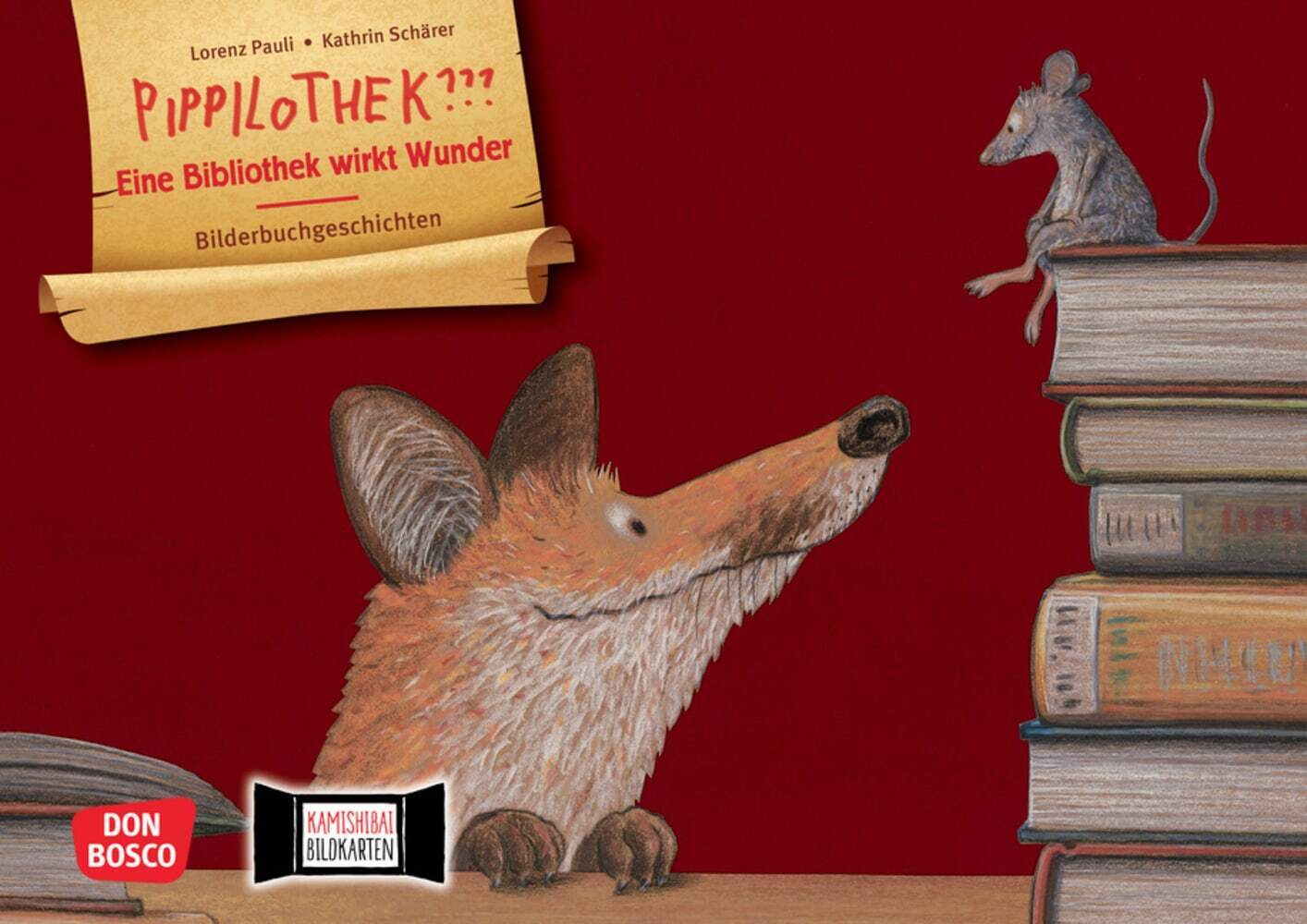 Pippilothek??? Eine Bibliothek wirkt Wunder. Kamishibai Bildkartenset main product photo