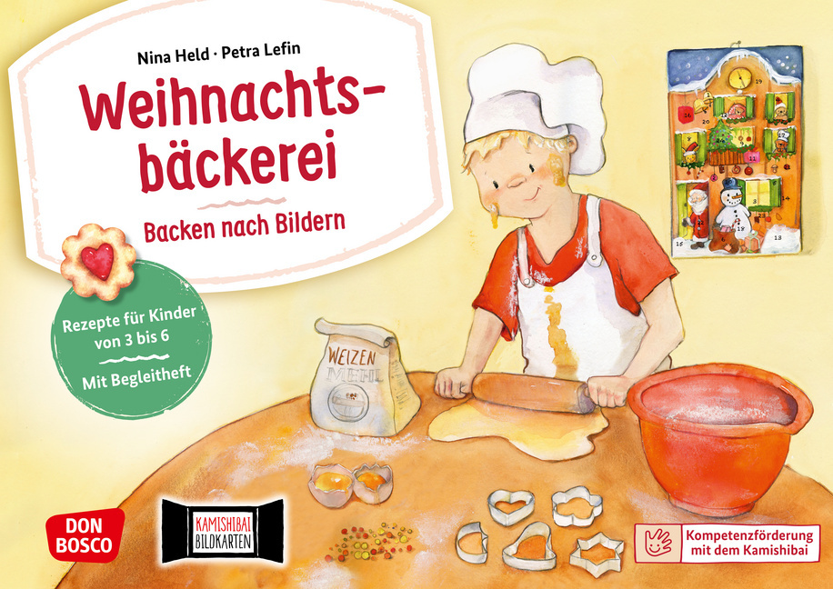 Weihnachtsbäckerei: Backen nach Bildern. Kamishibai Bildkartenset main product photo