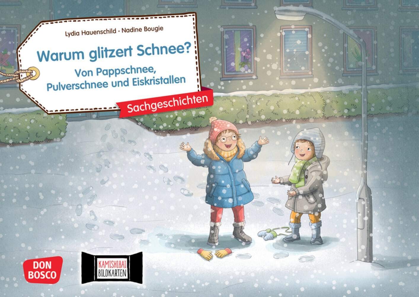 Warum glitzert Schnee? Von Pappschnee, Pulverschnee und Eiskristallen. Kamishibai Bildkartenset main product photo