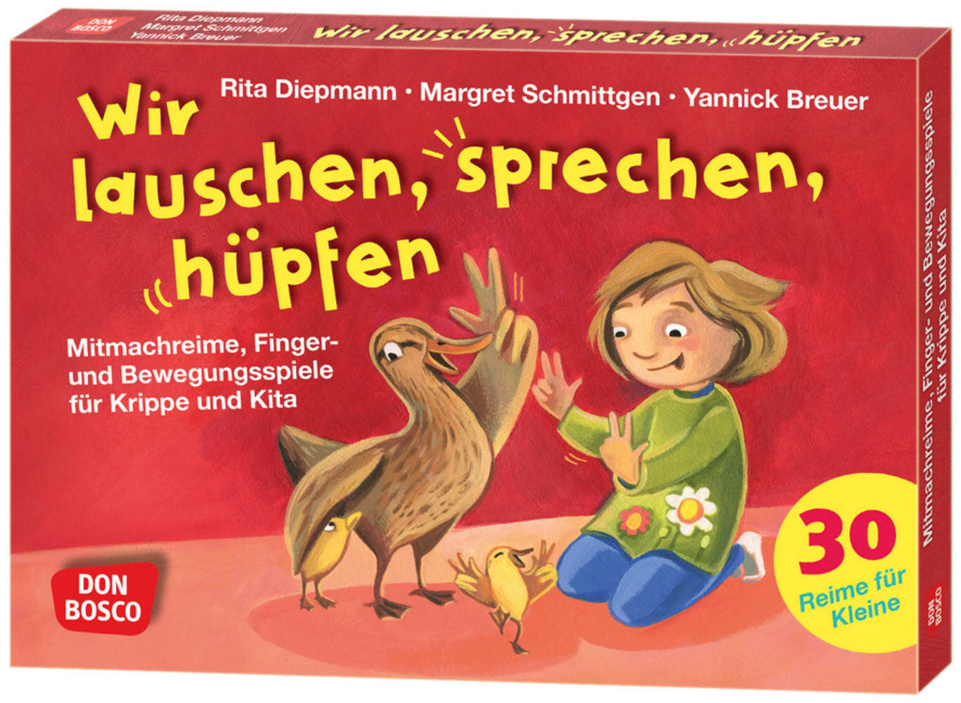 Wir lauschen, sprechen, hüpfen main product photo