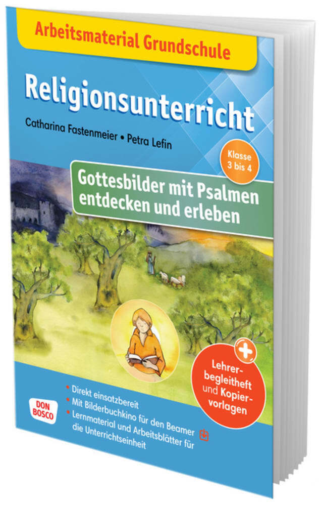 Arbeitsmaterial Grundschule. Religionsunterricht. Gottesbilder mit Psalmen entdecken und erleben, m. 1 Beilage main product photo