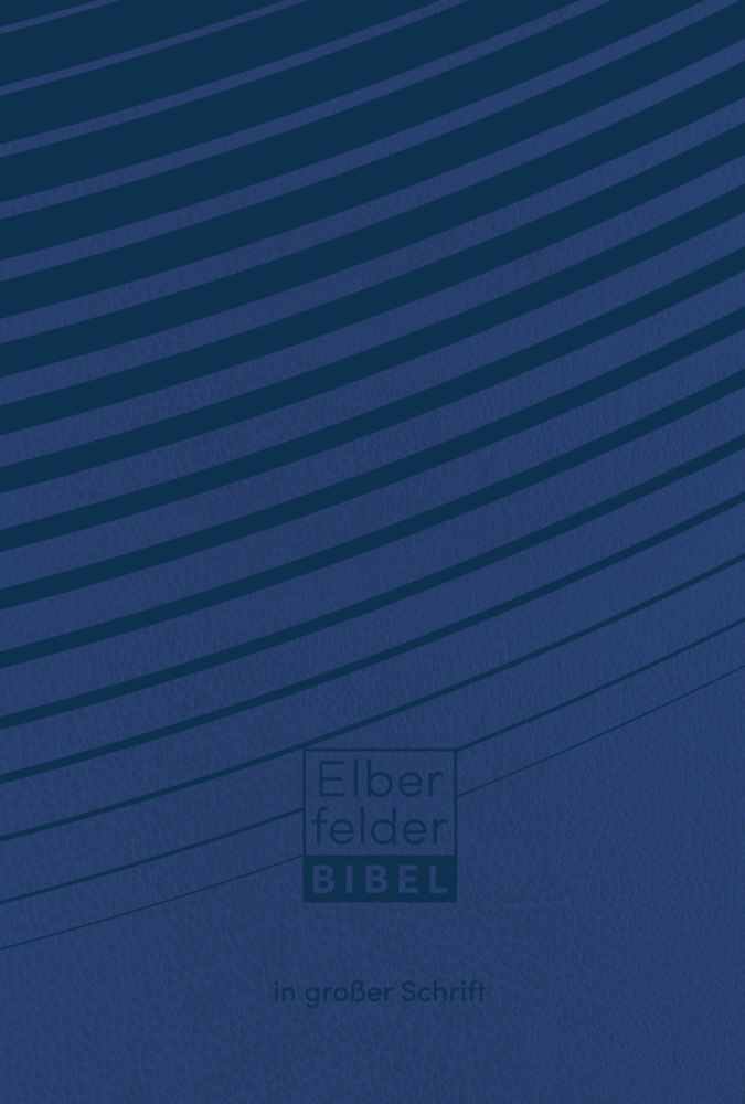 Elberfelder Bibel in großer Schrift, Kunstleder main product photo