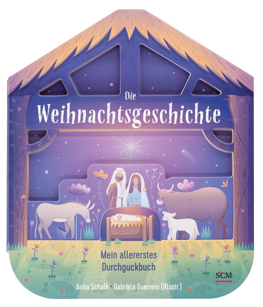Die Weihnachtsgeschichte - Mein allererstes Durchguckbuch main product photo