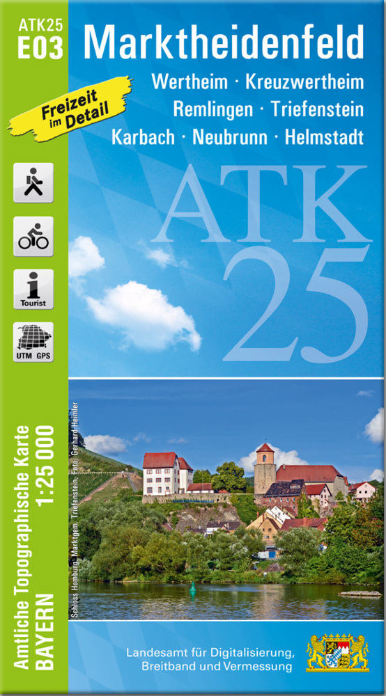 ATK25-E03 Marktheidenfeld (Amtliche Topographische Karte 1:25000) main product photo