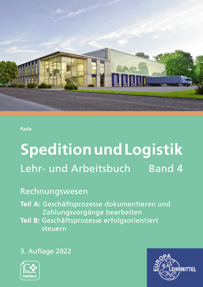 Spedition und Logistik, Lehr- und Arbeitsbuch Band 4 main product photo