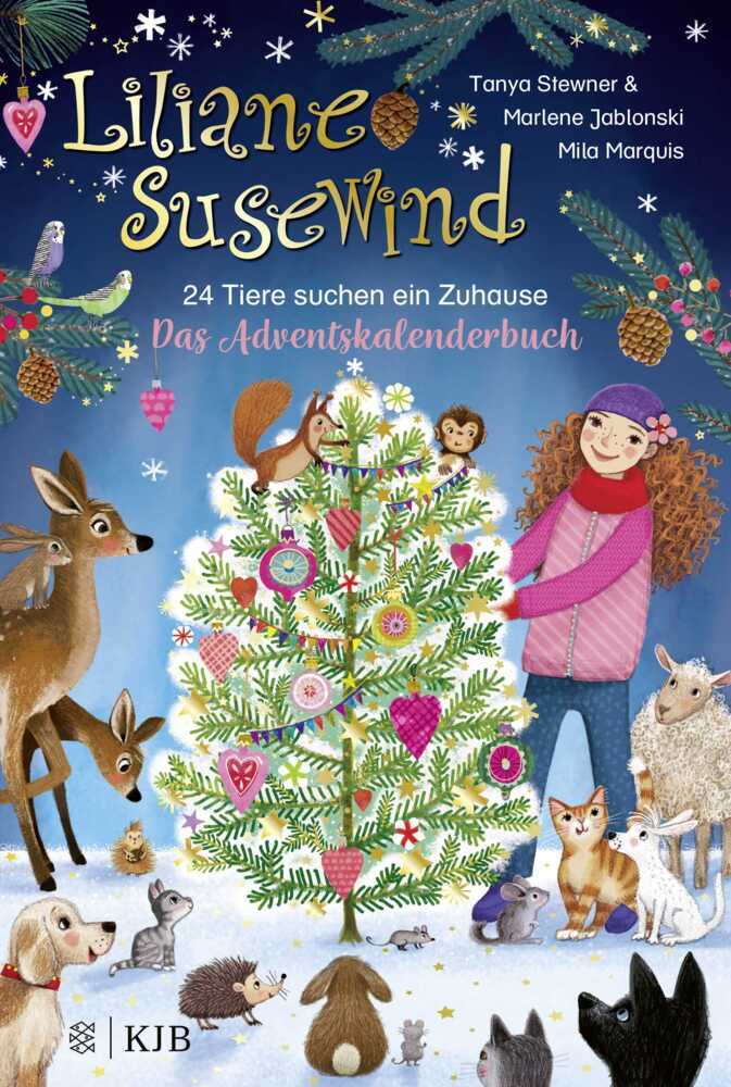 Liliane Susewind - 24 Tiere suchen ein Zuhause. Das Adventskalenderbuch main product photo