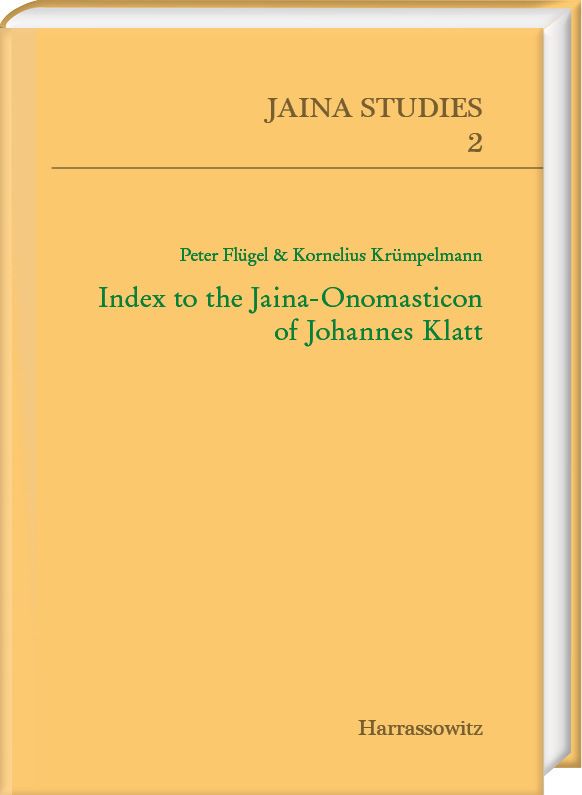 Index to the Jaina-Onomasticon of Johannes Klatt main product photo