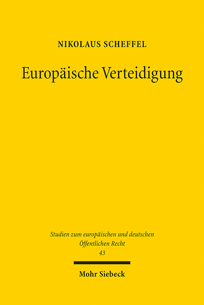 Europäische Verteidigung main product photo