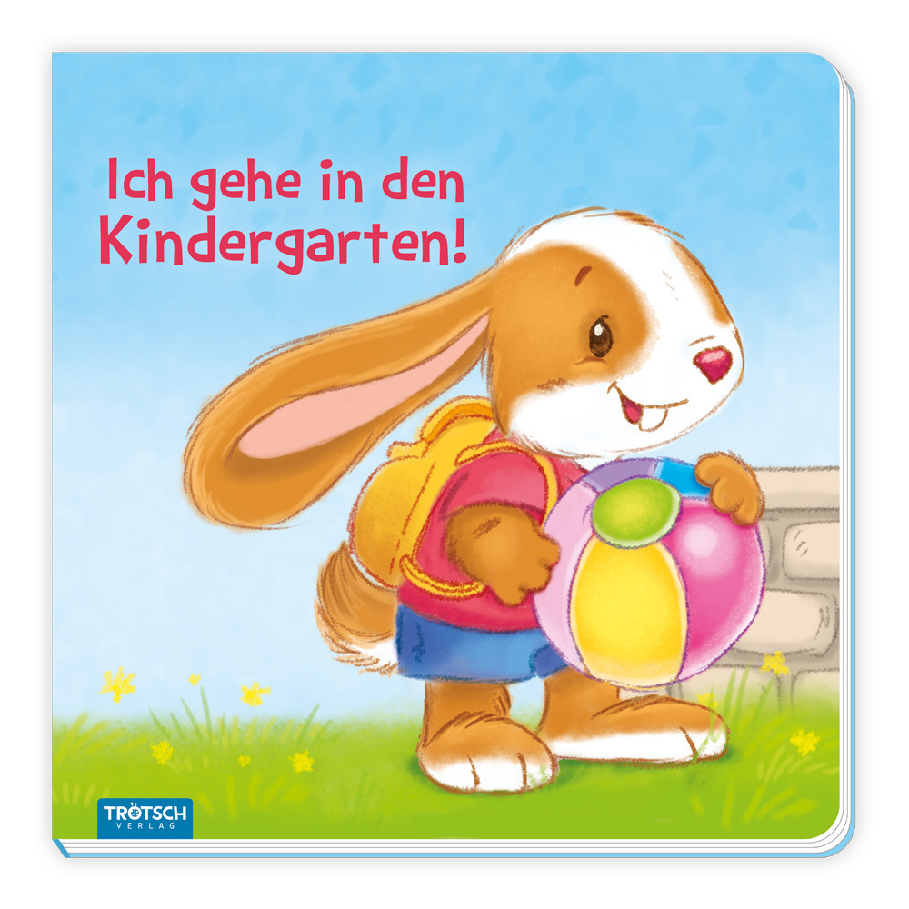 Trötsch Pappenbuch Ich gehe in den Kindergarten main product photo