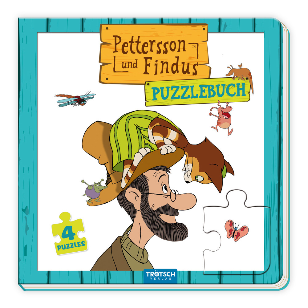 Trötsch Pettersson und Findus Pappenbuch Puzzlebuch main product photo