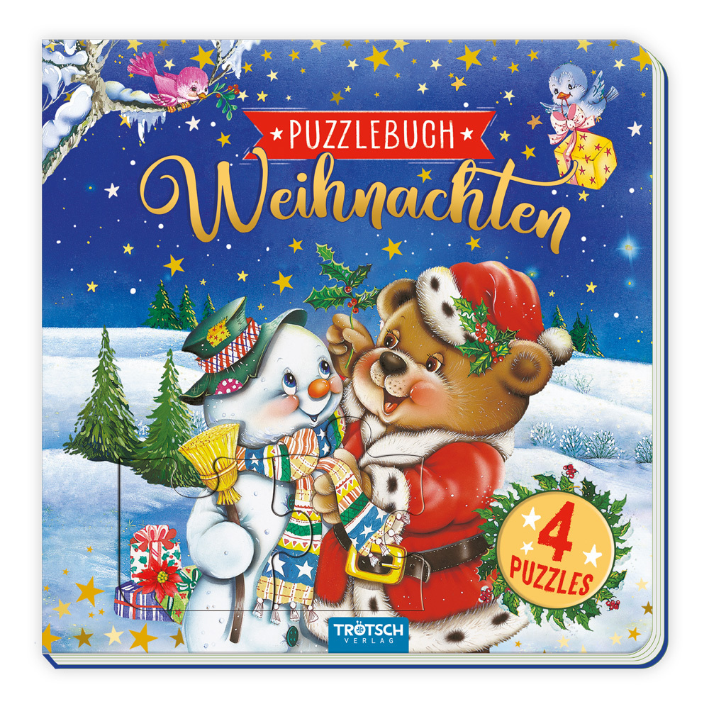 Trötsch Pappenbuch Puzzlebuch Weihnachten main product photo