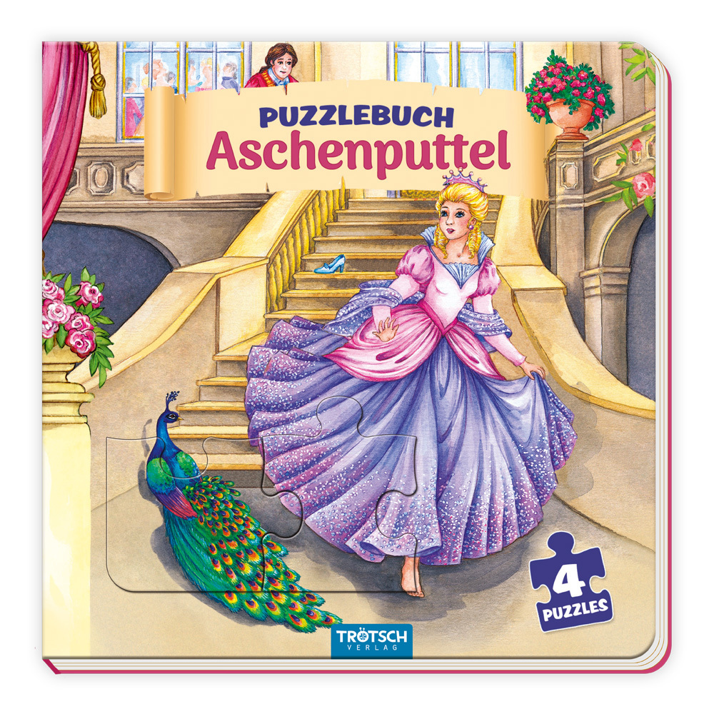 Trötsch Pappenbuch Puzzlebuch Aschenputtel main product photo