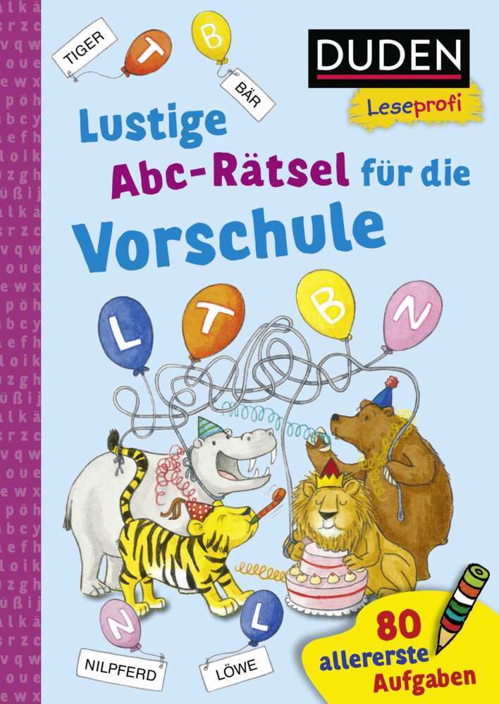 Duden Leseprofi - Lustige Abc-Rätsel für die Vorschule main product photo