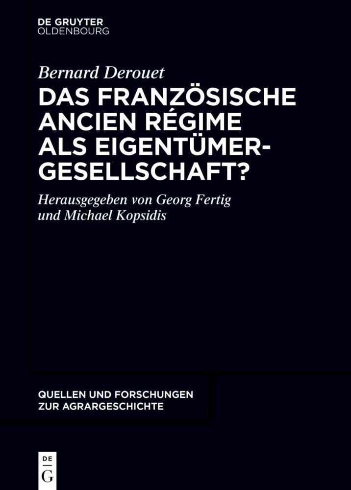 Das französische Ancien Régime als Eigentümergesellschaft? main product photo