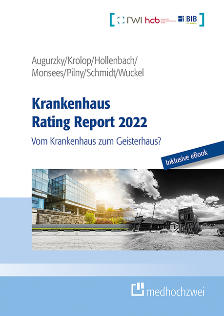 Krankenhaus Rating Report 2022, m. 1 E-Book main product photo