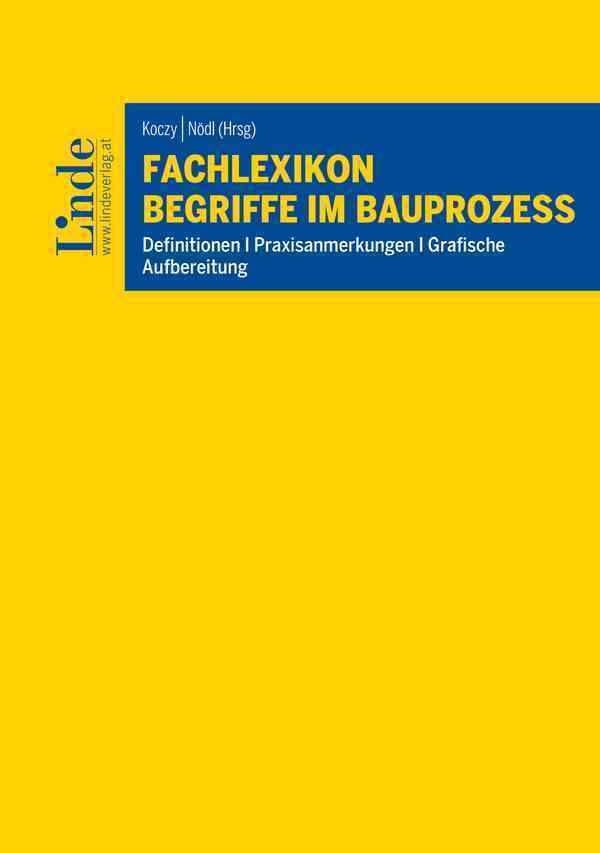 Fachlexikon Begriffe im Bauprozess main product photo