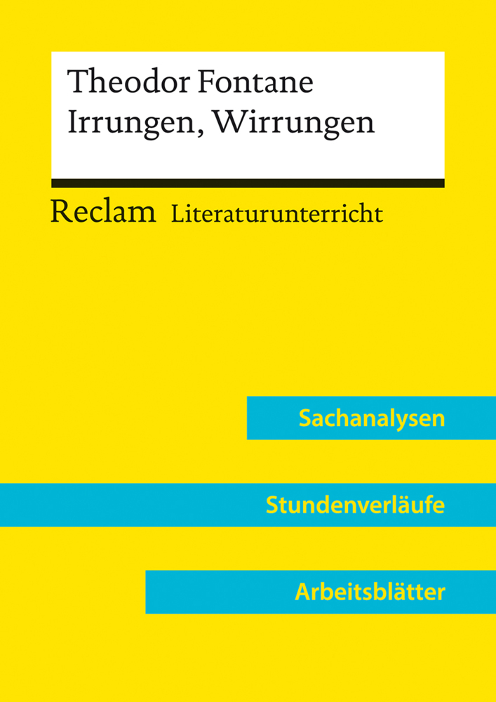 Theodor Fontane: Irrungen, Wirrungen (Lehrerband) | Mit Downloadpaket (Unterrichtsmaterialien) main product photo
