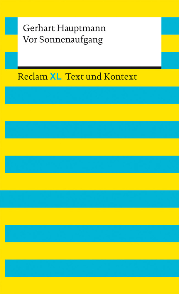 Vor Sonnenaufgang. Textausgabe mit Kommentar und Materialien main product photo