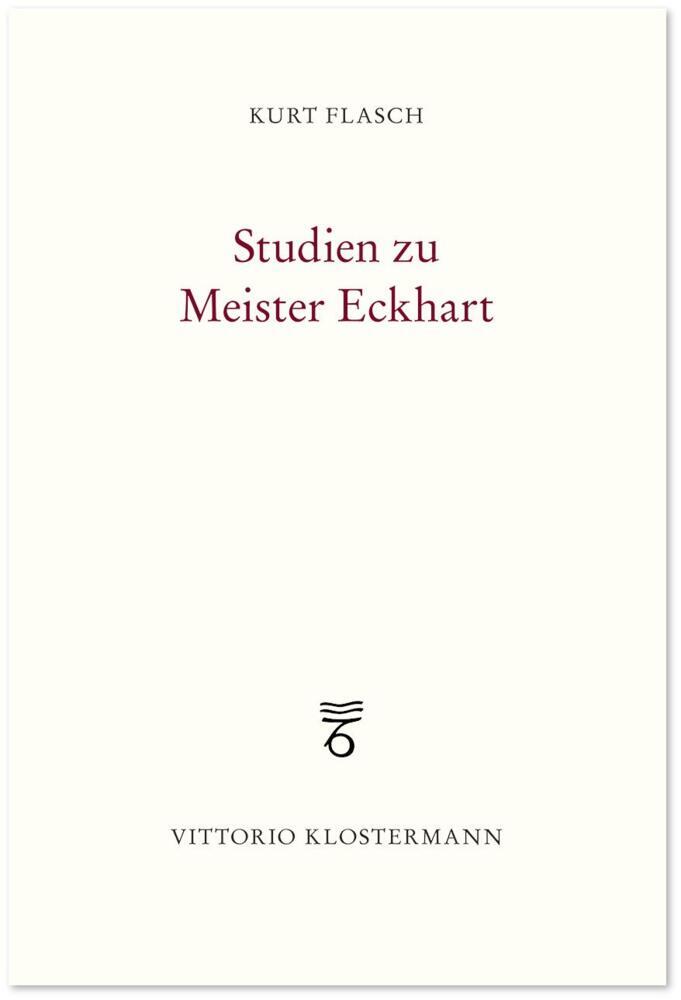 Studien zu Meister Eckhart main product photo