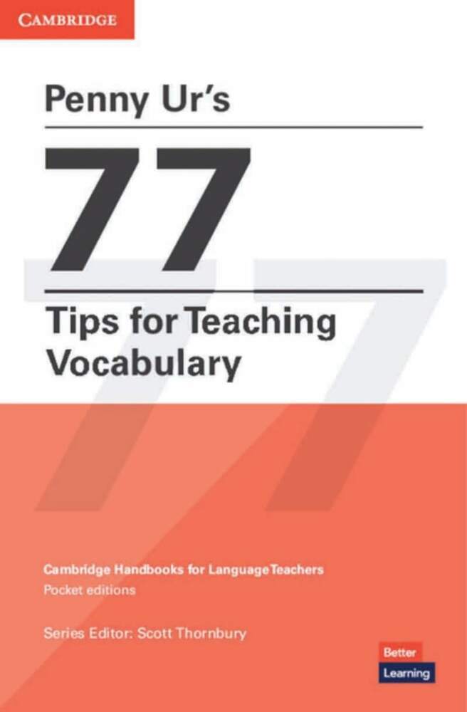 Penny Ur's 77 Tips for Teaching Vocabulary main product photo