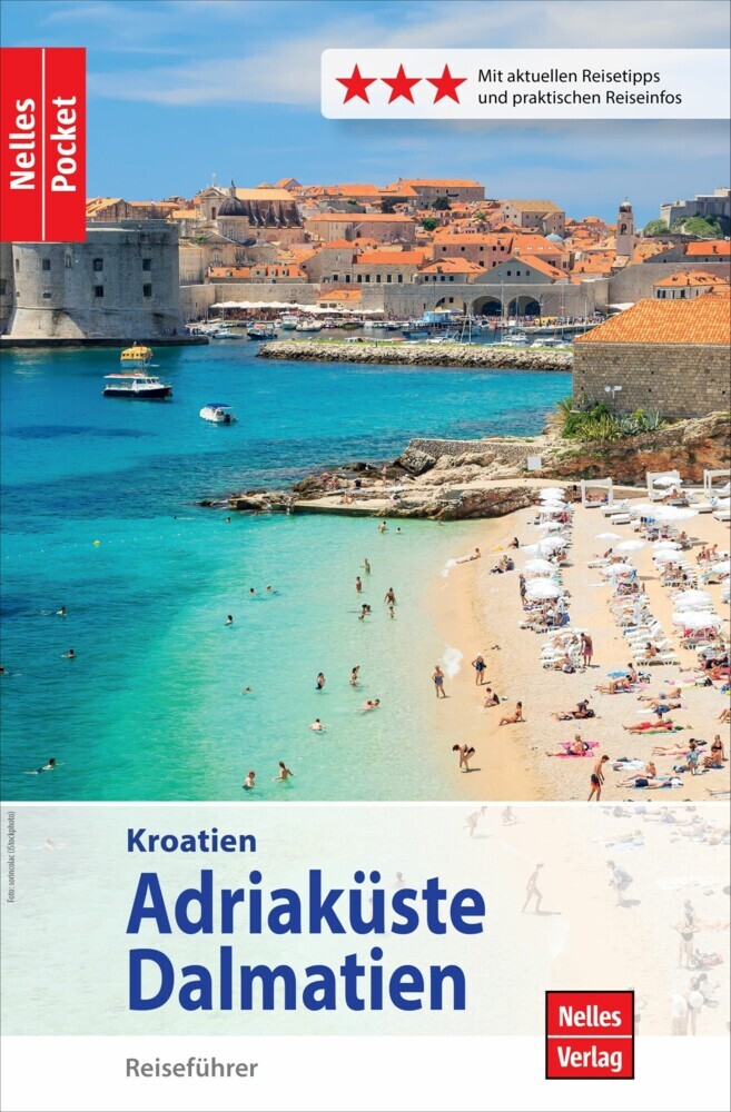 Nelles Pocket Reiseführer Kroatien - Adriaküste, Dalmatien main product photo