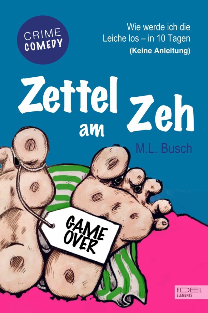 Zettel am Zeh main product photo