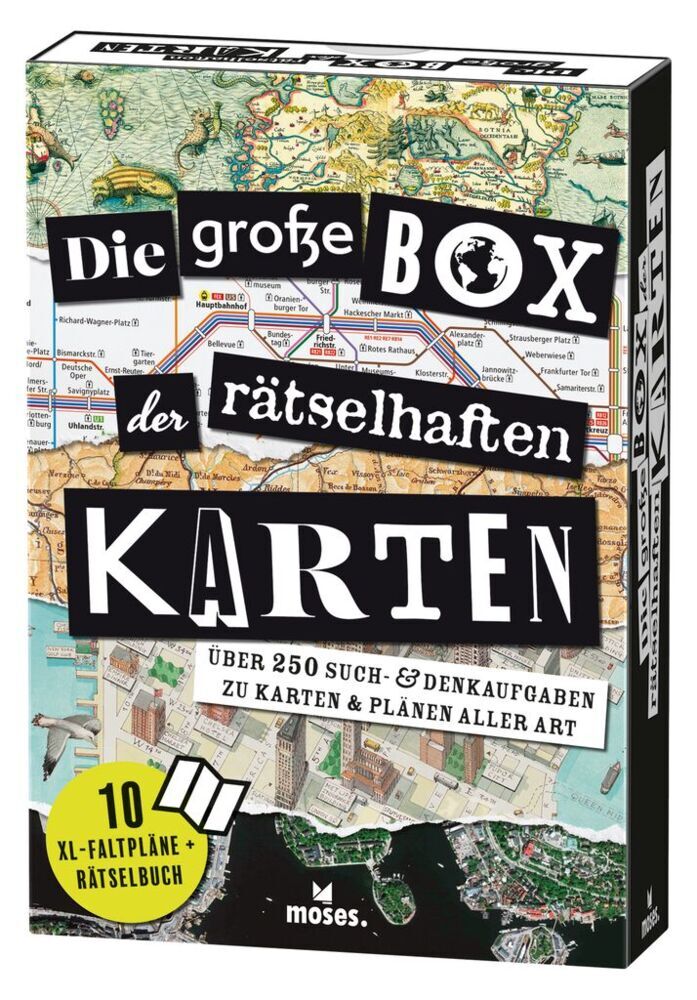 Die große Box der rätselhaften Karten main product photo