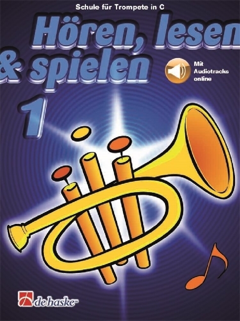 Hören, lesen & spielen, Schule für Trompete in C. Bd.1 main product photo