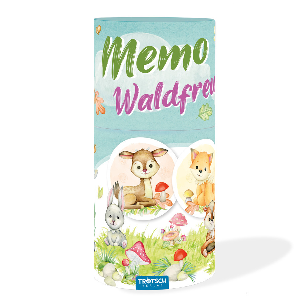 Trötsch Memo Spiel Waldfreunde main product photo