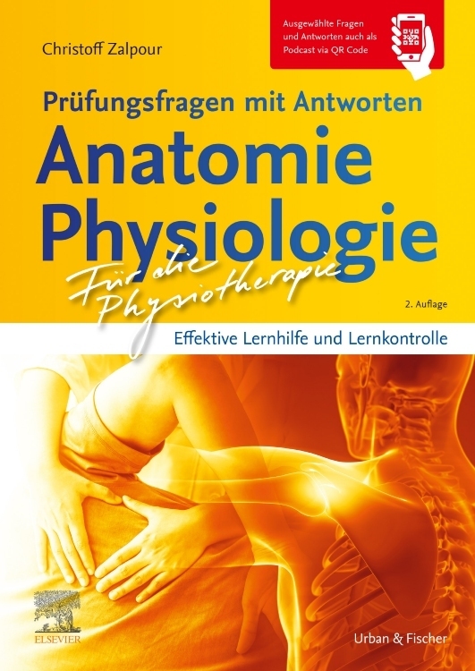 Für die Physiotherapie - Prüfungsfragen mit Antworten: Anatomie Physiologie main product photo