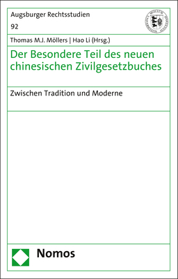 Der Besondere Teil des neuen chinesischen Zivilgesetzbuches main product photo