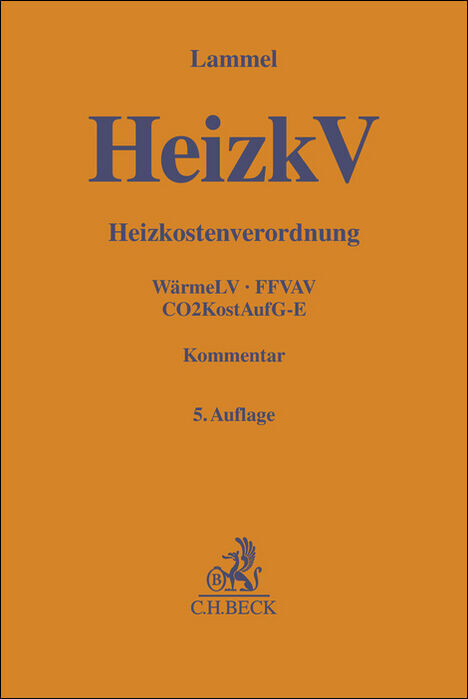 Heizkostenverordnung main product photo