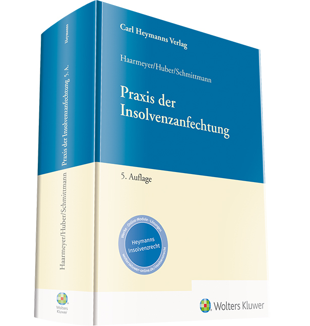 Praxis der Insolvenzanfechtung main product photo