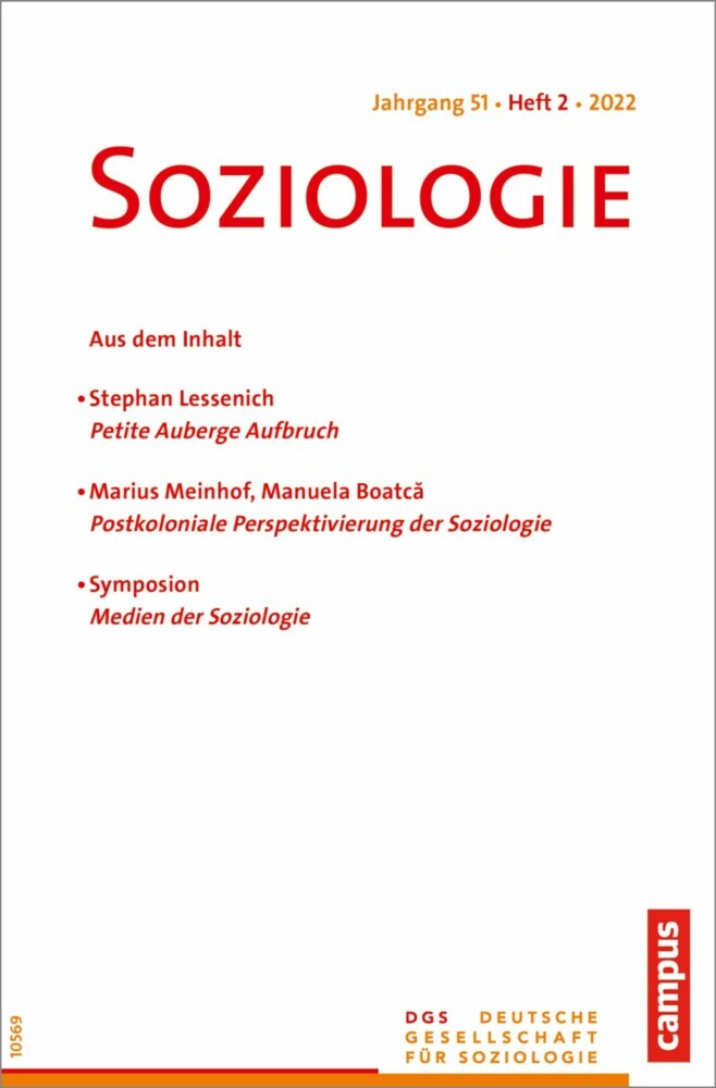 Soziologie 2/2022 main product photo