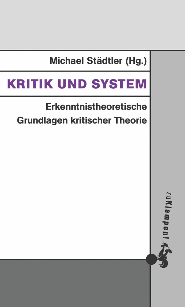 Kritik und System main product photo