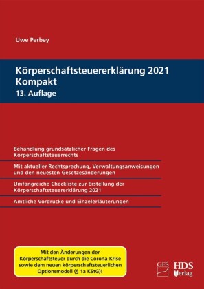Körperschaftsteuererklärung 2021 Kompakt