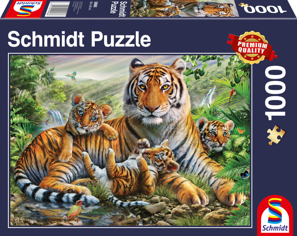 Tiger und Welpen (Puzzle) main product photo
