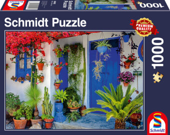 Mediterrane Haustür (Puzzle)
