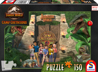 Neue Abenteuer, Camp Kreidezeit, 150 Teile (Puzzle)