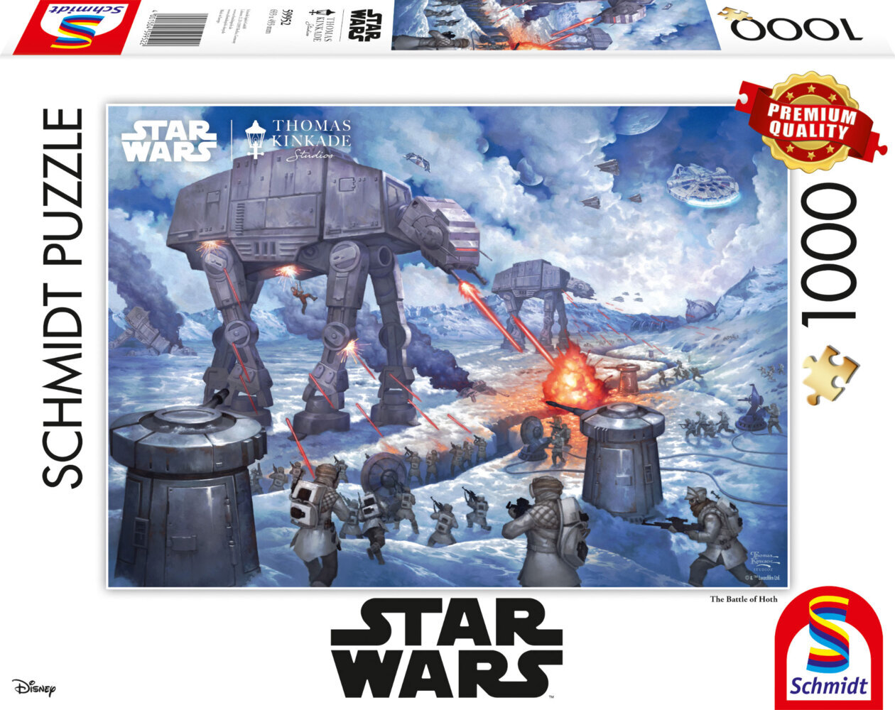 Lucas Film, Star Wars, The Battle of Hoth (Puzzle) main product photo