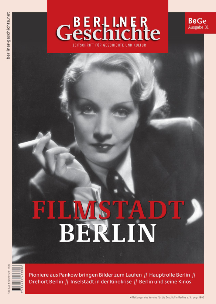 Berliner Geschichte - Zeitschrift für Geschichte und Kultur main product photo