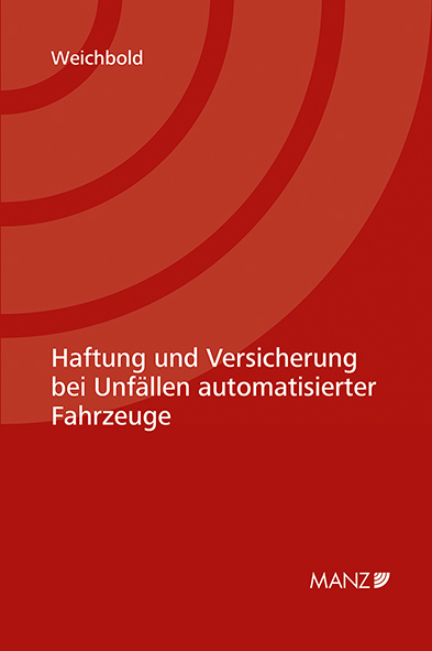 Haftung und Versicherung bei Unfällen automatisierter Fahrzeuge main product photo