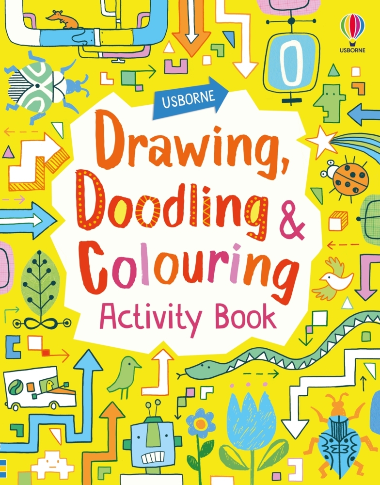 Drawing, Doodling and Colouring Activity Book main product photo