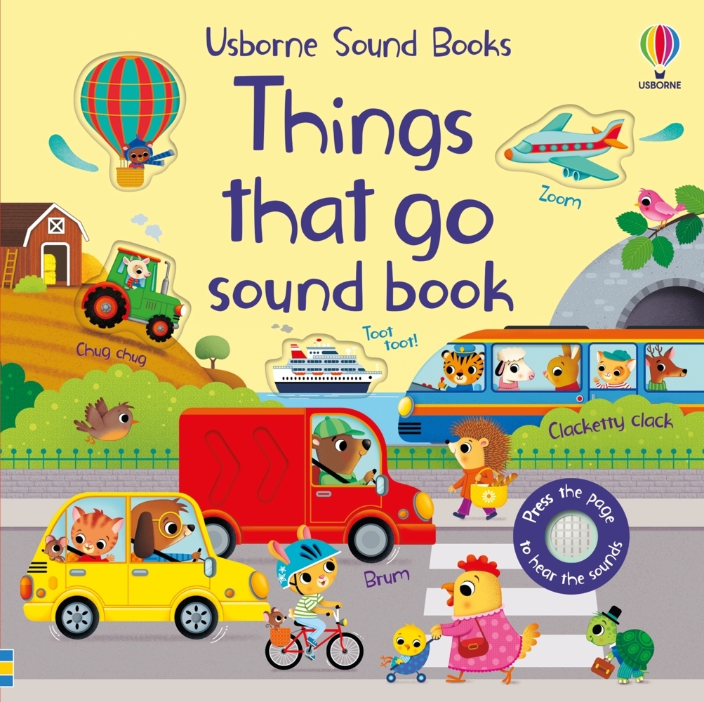 Things That Go Sound Book main product photo
