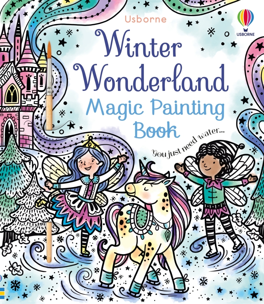 Winter Wonderland Magic Painting Book main product photo