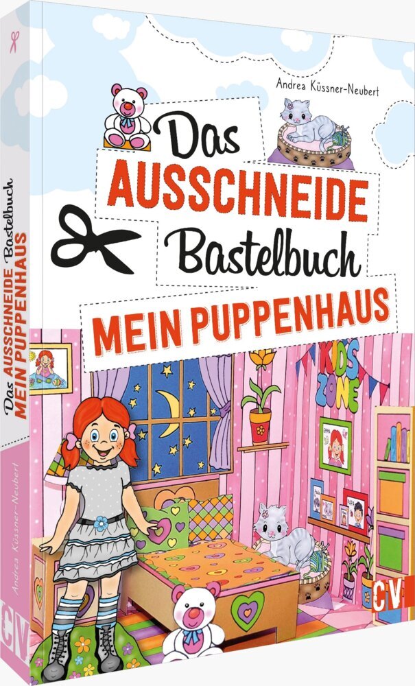Das Ausschneide-Bastelbuch Mein Puppenhaus main product photo