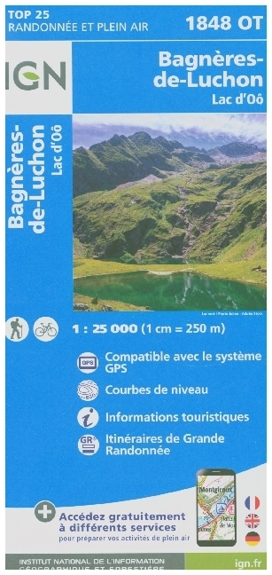 1848OT Bagneres-de-Luchon Lac d'Oo main product photo
